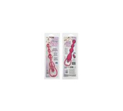 Silicone Pleasure Beads Vib Pink